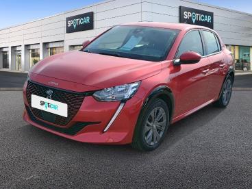 SPOTICAR Peugeot 208 E-208 50 Kwh 136ch Allure Occasion - Citadine Electrique Rouge - Valence - 1203956397_1