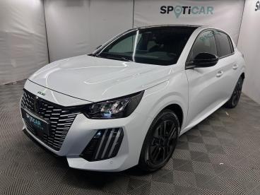 SPOTICAR Peugeot 208 E-208 136 Ch 50 Kwh Envy Occasion - Citadine Electrique Teinte M. Blanc Okénite - Barentin - 1204188515_1