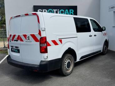 SPOTICAR Peugeot Expert Long 2.0 Bluehdi 120 Cabine Approfondie Fixe Premi Occasion - Utilitaire Diesel Blanc Banquise - Quimper - 1203602597_5
