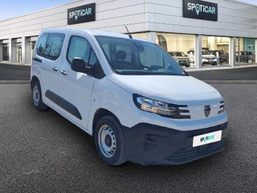 SPOTICAR Peugeot Partner Fourgon M 600 Kg Puretech 110 S&s Bvm6 Occasion - Utilitaire Essence Blanc - Nimes - 1203460999_3