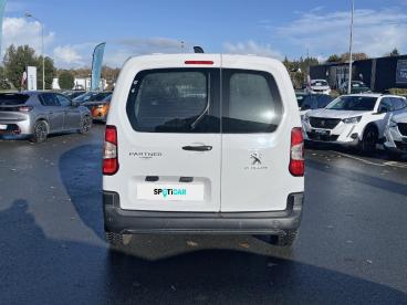 SPOTICAR Peugeot Partner M 650kg Puretech 110ch S&s Occasion - Utilitaire Essence Blanc Icy - St Agathon - 1203721084_5