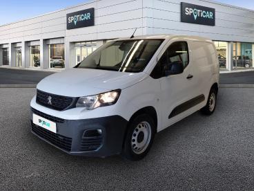 SPOTICAR Peugeot Partner M 650kg Bluehdi 100ch S&s Pack Premium Connect Occasion - Utilitaire Diesel P. Opaque Blanc Icy - Concarneau - 1203733167_1