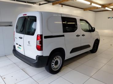 SPOTICAR Peugeot Partner M 650kg Bluehdi 100ch S&s Pack Premium Connect Occasion - Utilitaire Diesel P. Opaque Blanc Icy - Concarneau - 1203733167_5