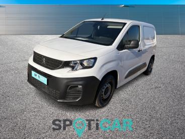 SPOTICAR Peugeot Partner Bluehdi 100 S&s 650kg Stand Asphalt Occasion - Utilitaire Diesel Blanc - Le Tignet - 1203733963_1