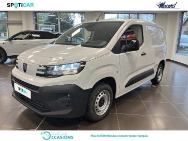 SPOTICAR Peugeot Partner M 650kg Bluehdi 100ch S&s Pack Premium Connect Occasion - Utilitaire Diesel Blanc Icy - Castelsarrasin - 1203739344_1