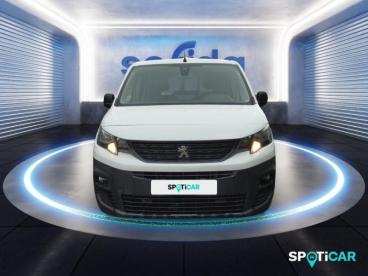 SPOTICAR Peugeot Partner Standard 1000kg Bluehdi 130ch S&s Asphalt Eat8 Occasion - Utilitaire Diesel Blanc Icy - Bethune - 1203752673_2