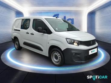 SPOTICAR Peugeot Partner Standard 1000kg Bluehdi 130ch S&s Asphalt Eat8 Occasion - Utilitaire Diesel Blanc Icy - Bethune - 1203752673_3