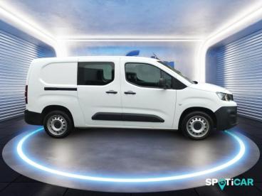 SPOTICAR Peugeot Partner Standard 1000kg Bluehdi 130ch S&s Asphalt Eat8 Occasion - Utilitaire Diesel Blanc Icy - Bethune - 1203752673_4