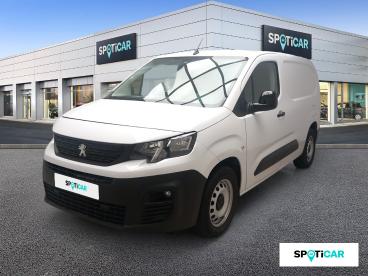 SPOTICAR Peugeot Partner Fourgon Xl 950 Kg Bluehdi 100 S&s Bvm6 Occasion - Utilitaire Diesel Blanc - Annemasse - 1203770494_1