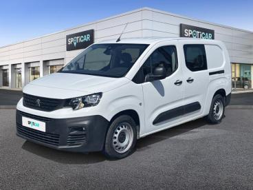 SPOTICAR Peugeot Partner Long Bluehdi 100ch S&s Cabine Approfondie Bvm5 Pro Occasion - Utilitaire Diesel Blanc - Narbonne - 1203770650_1
