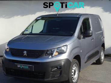 SPOTICAR Peugeot Partner Bluehdi 100 S&s 650kg Standard Pro Occasion - Familiale Diesel Gris Clair - Aubenas - 1203777503_1