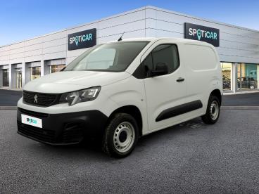 SPOTICAR Peugeot Partner Fourgon M 650 Kg Bluehdi 100 S&s Bvm6 Occasion - Utilitaire Diesel Blanc - Aulnay - 1203780978_1