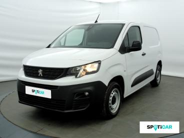 SPOTICAR Peugeot Partner Standard 650kg Bluehdi 100ch S&s Asphalt Occasion - Utilitaire Diesel Blanc - Seynod - 1203794703_1