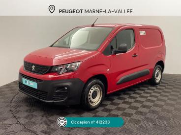 SPOTICAR Peugeot Partner Standard 650 Kg Bluehdi 75 Bvm5 Premium Occasion - Utilitaire Diesel Rouge Ardent Teinte Spéciale - Montevrain - 1203799902_1