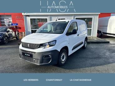 SPOTICAR Peugeot Partner Standard 1000kg Bluehdi 100ch S&s Bvm5 Grip Occasion - Utilitaire Diesel Blanc Icy - Les Herbiers - 1203810457_1