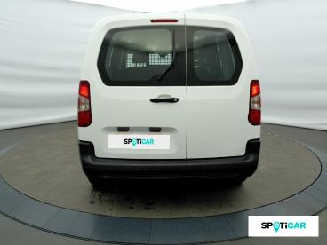 SPOTICAR Peugeot Partner Long Bluehdi 100ch S&s Cabine Approfondie Bvm5 Pro Occasion - Utilitaire Diesel Blanc - Bourg En Bresse - 1203847381_5