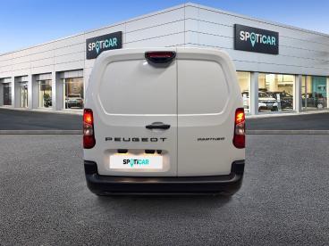 SPOTICAR Peugeot Partner Xl 950kg Bluehdi 100ch S&s Pack Premium Connect Occasion - Utilitaire Diesel Blanc Icy - Dizy - 1203850610_5