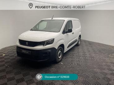 SPOTICAR Peugeot Partner Standard 650 Kg Puretech 110 S&s Bvm6 Premium Occasion - Utilitaire Essence Blanc - Brie comte robert - 1203851055_1