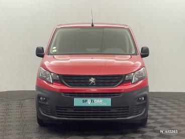 SPOTICAR Peugeot Partner Standard 650 Kg Bluehdi 75 Bvm5 Premium Occasion - Utilitaire Diesel Rouge Ardent Teinte Spéciale - Montevrain - 1203864447_2