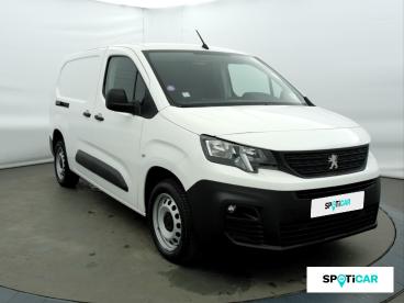 SPOTICAR Peugeot Partner Long 950kg Puretech 110ch S&s Premium Occasion - Utilitaire Essence Blanc - Grenoble - 1203887090_3