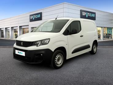 SPOTICAR Peugeot Partner Fourgon Standard 650 Kg Bluehdi 75 Bvm5 Premium Occasion - Utilitaire Diesel Blanc - Montigny Le Bretonneux - 1203896318_1