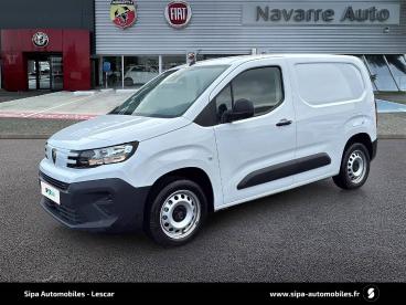 SPOTICAR Peugeot Partner Fourgon M 650 Kg Bluehdi 100 S&s Bvm6 Occasion - Utilitaire Diesel Blanc - Lescar - 1203902740_1