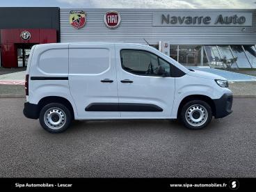 SPOTICAR Peugeot Partner Fourgon M 650 Kg Bluehdi 100 S&s Bvm6 Occasion - Utilitaire Diesel Blanc - Lescar - 1203902740_4