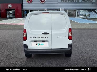 SPOTICAR Peugeot Partner Fourgon M 650 Kg Bluehdi 100 S&s Bvm6 Occasion - Utilitaire Diesel Blanc - Lescar - 1203902740_5