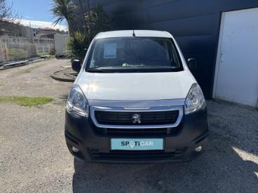 SPOTICAR Peugeot Partner Standard 1.6 Bluehdi 100ch Premium Pack Occasion - Utilitaire Diesel Blanc - Montferrier Sur Lez - 1203903599_2