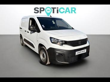 SPOTICAR Peugeot Partner Standard 650kg Puretech 110ch S&s Premium Occasion - Utilitaire Essence Blanc - Choisy Le Roi - 1203916614_1