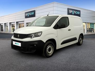 SPOTICAR Peugeot Partner Fourgon Standard 650 Kg Bluehdi 75 Bvm5 Premium Occasion - Utilitaire Diesel Blanc - Montigny Le Bretonneux - 1203925681_1