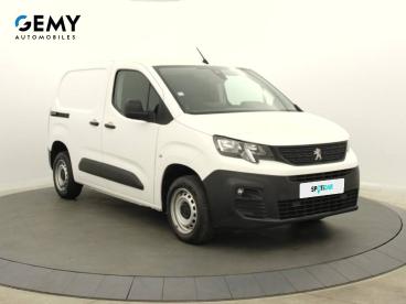 SPOTICAR Peugeot Partner Fourgon Standard 650 Kg Bluehdi 100 S&s Bvm6 Premi Occasion - Utilitaire Diesel Blanc - Vannes - 1203940864_3