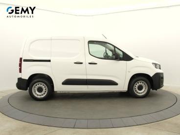 SPOTICAR Peugeot Partner Fourgon Standard 650 Kg Bluehdi 100 S&s Bvm6 Premi Occasion - Utilitaire Diesel Blanc - Vannes - 1203940864_4