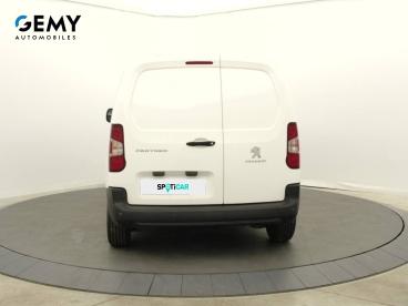SPOTICAR Peugeot Partner Fourgon Standard 650 Kg Bluehdi 100 S&s Bvm6 Premi Occasion - Utilitaire Diesel Blanc - Vannes - 1203940864_5