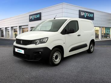 SPOTICAR Peugeot Partner Fourgon Standard 650 Kg Bluehdi 100 S&s Bvm6 Premi Occasion - Utilitaire Diesel Blanc - Corbas - 1203945555_1