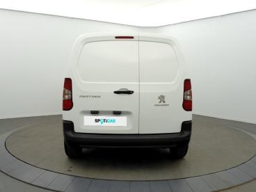 SPOTICAR Peugeot Partner Fourgon Standard 650 Kg Bluehdi 100 S&s Bvm6 Premi Occasion - Utilitaire Diesel Blanc - Corbas - 1203945555_4