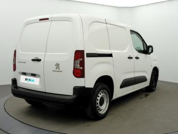 SPOTICAR Peugeot Partner Fourgon Standard 650 Kg Bluehdi 100 S&s Bvm6 Premi Occasion - Utilitaire Diesel Blanc - Corbas - 1203945555_5