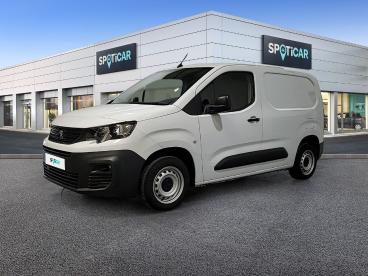 SPOTICAR Peugeot Partner Fourgon Standard 650 Kg Bluehdi 100 S&s Bvm6 Premi Occasion - Utilitaire Diesel Blanc - Toulouse - 1203946648_1