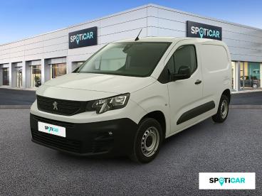 SPOTICAR Peugeot Partner M 650kg Bluehdi 100ch S&s Pack Asphalt Connect Occasion - Utilitaire Diesel Blanc Icy - Ramonville Saint Agne - 1203951752_1