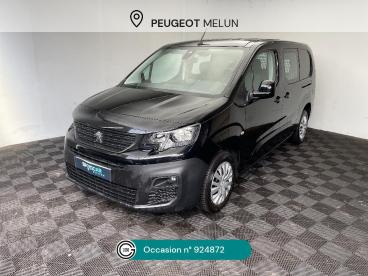 SPOTICAR Peugeot Partner Ca Bluehdi 130 S&s Eat8 Occasion - Utilitaire Diesel Noir Perla Nera P. M. - Cesson - 1203962972_1