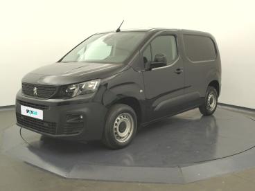 SPOTICAR Peugeot Partner Fourgon M 650 Kg Bluehdi 100 S&s Bvm6 Occasion - Utilitaire Diesel Noir Perla Nera Peinture Métallisée - Angers - 1203972516_1