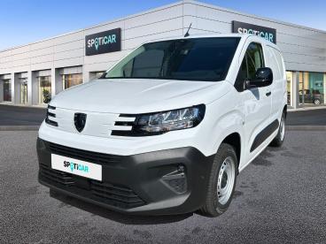 SPOTICAR Peugeot Partner M 650kg Bluehdi 100ch S&s Occasion - Utilitaire Diesel Blanc Icy - Bourgoin Jallieu - 1203978894_1