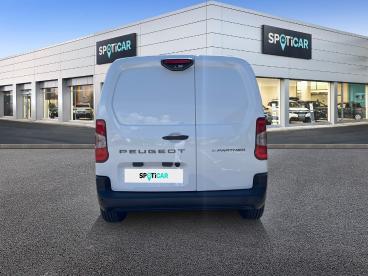 SPOTICAR Peugeot Partner M Charge Utile Majoree Electrique 136ch Batterie 5 Occasion - Utilitaire Electrique Blanc Icy - Seynod - 1203999572_5