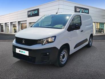 SPOTICAR Peugeot Partner E-partner Fourgon M 800 Kg 136 Ch Batterie 50 Kwh Occasion - Utilitaire Electrique Blanc - Chatenoy Le Royal - 1204010603_1