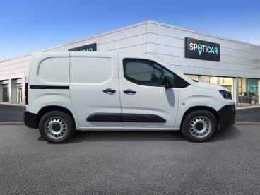 SPOTICAR Peugeot Partner E-partner Fourgon M 800 Kg 136 Ch Batterie 50 Kwh Occasion - Utilitaire Electrique Blanc - Chatenoy Le Royal - 1204010603_4