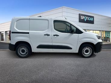 SPOTICAR Peugeot Partner M 1000kg Bluehdi 130ch S&s Eat8 Occasion - Utilitaire Diesel Blanc Banquise - Bourgoin Jallieu - 1204019614_4
