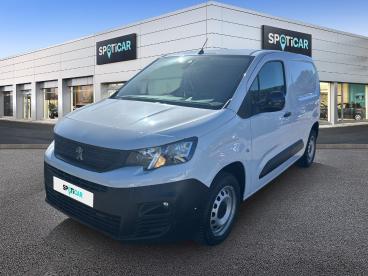 SPOTICAR Peugeot Partner M 1000kg Bluehdi 130ch S&s Eat8 Occasion - Utilitaire Diesel Blanc Banquise - Bourgoin Jallieu - 1204019618_1