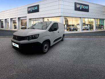 SPOTICAR Peugeot Partner Fourgon M 650 Kg Bluehdi 100 S&s Bvm6 Occasion - Utilitaire Diesel Blanc - Aubagne - 1204030468_1