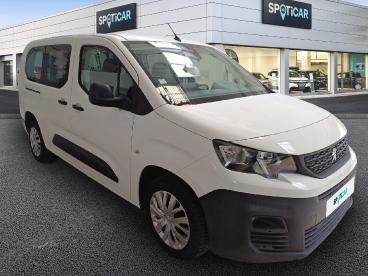 SPOTICAR Peugeot Partner Long Bluehdi 100ch S&s Cabine Approfondie Bvm5 Pro Occasion - Utilitaire Diesel Blanc - Saint Malo - 1204040479_3