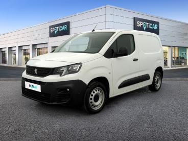 SPOTICAR Peugeot Partner Fourgon Standard 1000 Kg Bluehdi 100 S&s Bvm5 Prem Occasion - Utilitaire Diesel Blanc - Montigny Le Bretonneux - 1204045960_1